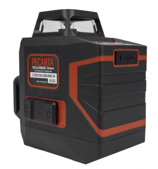 Построитель лазерный Ресанта ПЛ-3Х360ШС Green Построитель лазерный Ресанта ПЛ-3Х360ШС Green