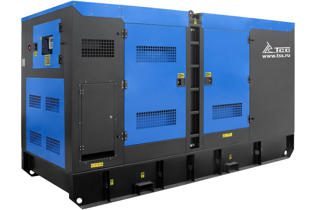 Дизельный генератор ТСС АД-250С-Т400 в шумозащитном кожухе Дизельный генератор ТСС АД-250С-Т400 в шумозащитном кожухе