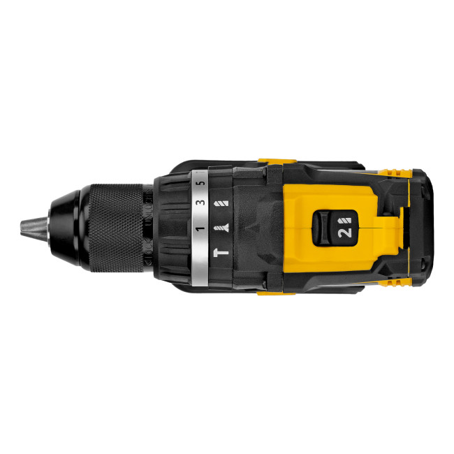 Дрель-шуруповерт аккумуляторная ударная бесщет CIDB-IB-18-02, Li-Ion, 18 В, 2 акк. Denzel