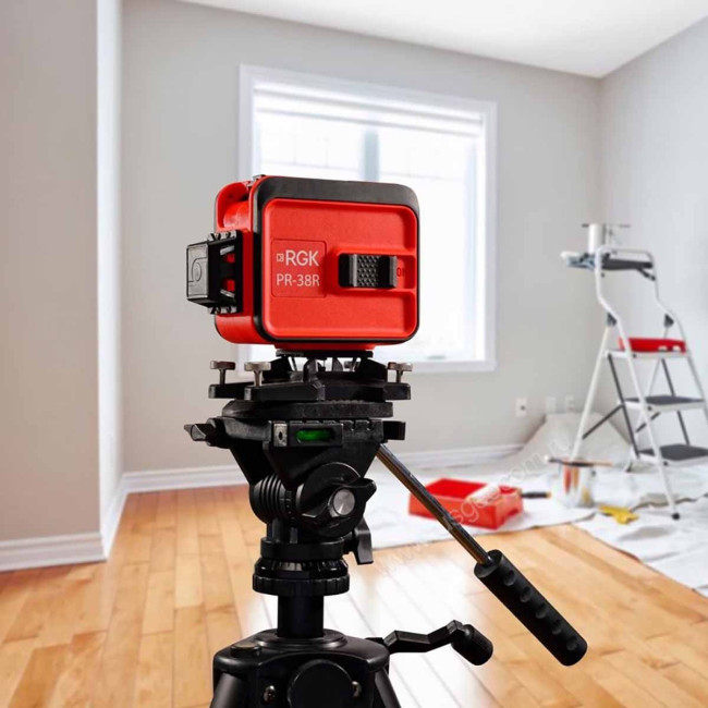 Лазерный уровень RGK PR-38R с калибровкой Лазерный уровень RGK PR-38R с калибровкой