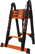 Лестница телескопическая трансформер 2,5/5,0 м ТАЛМЕТ/TALMET TM-5050C
