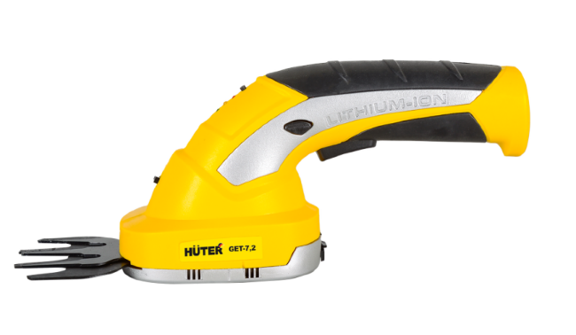 Аккумуляторный электрический триммер-кусторез Huter GET-7,2 Аккумуляторный электрический триммер-кусторез Huter GET-7,2