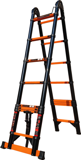 Лестница телескопическая трансформер 3,3/6,6 м ТАЛМЕТ/TALMET TM-5066C