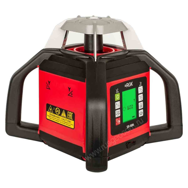 Ротационный нивелир RGK SP-500 с калибровкой Ротационный нивелир RGK SP-500 с калибровкой