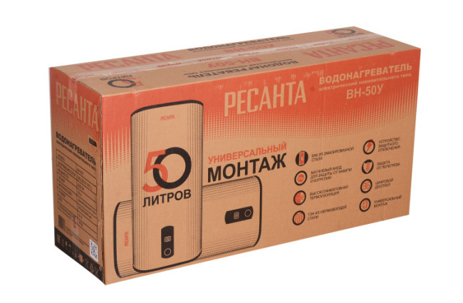 Водонагреватель накопительный Ресанта ВН-50У Водонагреватель накопительный Ресанта ВН-50У