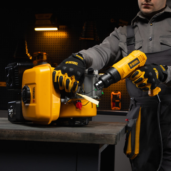 Фен технический HG-1800, 1800 Вт, 3 режима Denzel Фен технический HG-1800, 1800 Вт, 3 режима Denzel