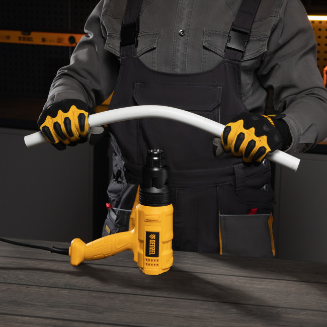 Фен технический HG-1800, 1800 Вт, 3 режима Denzel Фен технический HG-1800, 1800 Вт, 3 режима Denzel