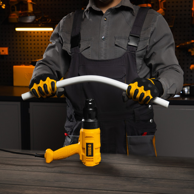 Фен технический HG-1800, 1800 Вт, 3 режима Denzel Фен технический HG-1800, 1800 Вт, 3 режима Denzel