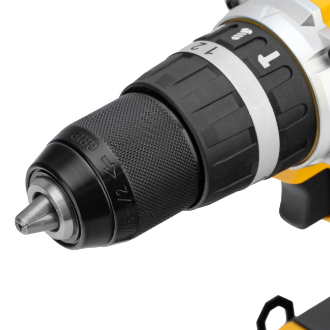 Дрель-шуруповерт аккумуляторная ударная бесщет CIDB-18-02, Li-Ion, 18 В Denzel