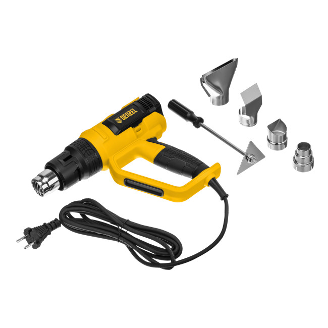 Фен технический HG-2000M, 2000 Вт, 3 режима Denzel Фен технический HG-2000M, 2000 Вт, 3 режима Denzel