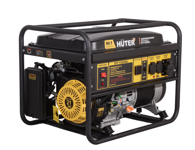 Электрогенератор DY13000L Huter