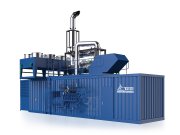 Газопоршневая электростанция TSS GE-1400 контейнерного исполнения Газопоршневая электростанция TSS GE-1400 контейнерного исполнения