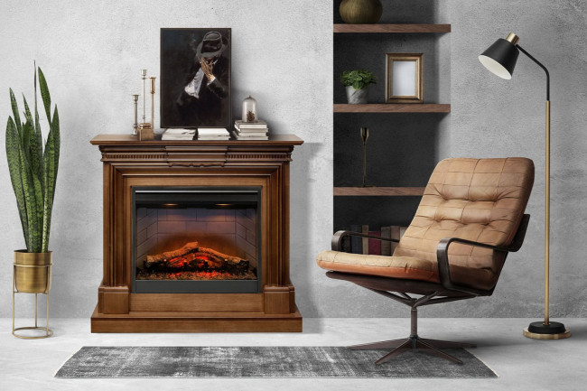 Портал Dimplex Chelsea - Серый графит