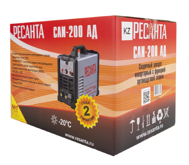 Сварочный аппарат инверторный Ресанта САИ-200АД
