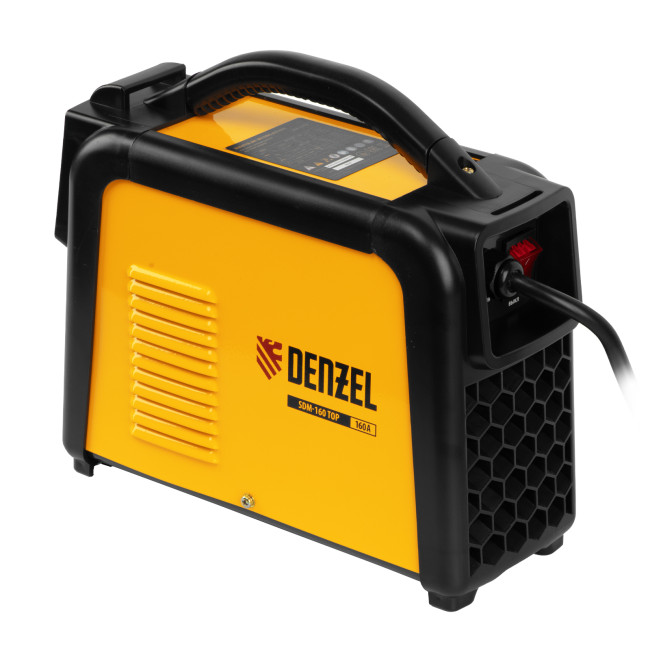 Аппарат инвертор. дуговой сварки SDM-160 Top, 160 А, ПВ 80% Denzel Аппарат инвертор. дуговой сварки SDM-160 Top, 160 А, ПВ 80% Denzel