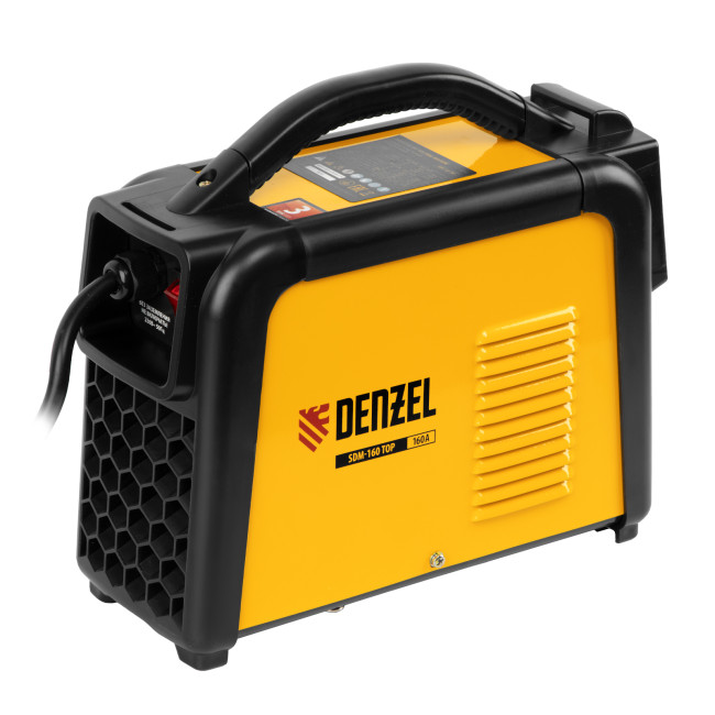 Аппарат инвертор. дуговой сварки SDM-160 Top, 160 А, ПВ 80% Denzel Аппарат инвертор. дуговой сварки SDM-160 Top, 160 А, ПВ 80% Denzel