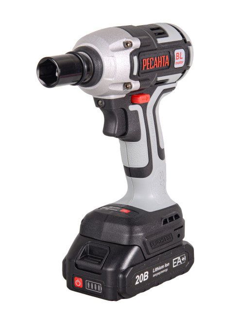 Гайковерт аккумуляторный Ресанта АГ-300/20L (в комплекте 2 АКБ и ЗУ) в кейсе Гайковерт аккумуляторный Ресанта АГ-300/20L (в комплекте 2 АКБ и ЗУ) в кейсе