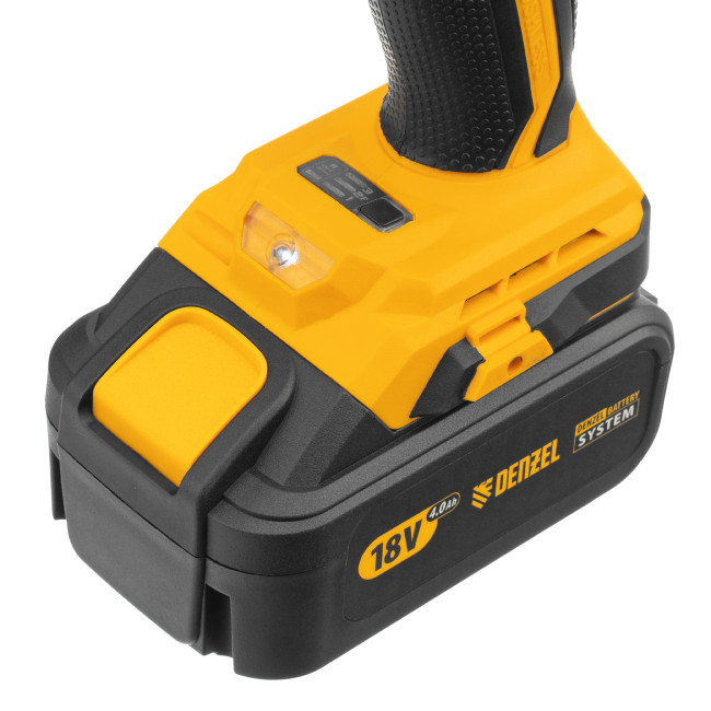 Винтоверт ударный аккумуляторный бесщет CID-IB-200 18В Li-Ion Denzel Винтоверт ударный аккумуляторный бесщет CID-IB-200 18В Li-Ion Denzel